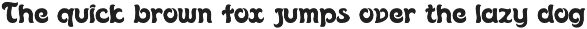Bushy font family font preview