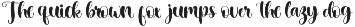 Slack On Christmas - Script font preview