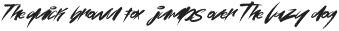 Dream Floyd | Retro Brush Font preview