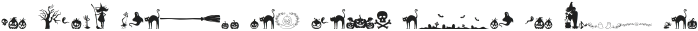 Scary Halloween Ornament Regular otf (400)