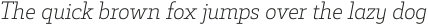 Decour Ultralight Italic otf (300)