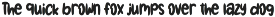 Christmas Holiday Font preview