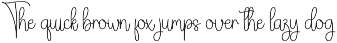 Sunday | Script Font preview