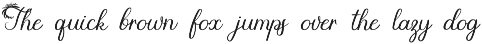 Autumn Embrace Floral Font preview