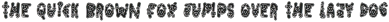 Skull Font preview