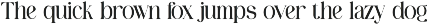 Elegant Serif Font preview