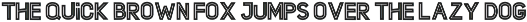 Party Christmas font preview