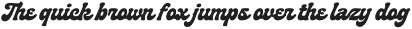 Miklan Script otf (400) Sample
