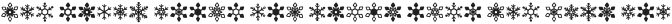 Snowfall Snowflakes otf (400) Sample