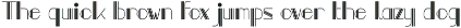 NANO font preview