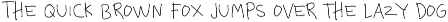 Casual Human Fonts font preview