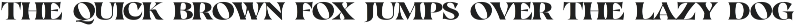Black Bolds Serif Font preview