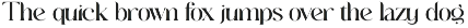 Bingo Modern Serif Font preview