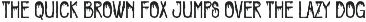 Faols Buloed Dripping Horror Display font preview