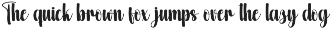 Birthday | Script Font preview