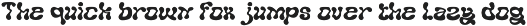 Liquify font preview