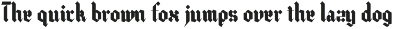 CS Nelson – Gothic Font preview