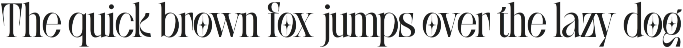SLTF BOXROOM - Modern Serif Typeface font preview
