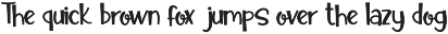 Random Niche Handlettered Font font preview