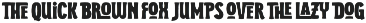 Random Broads Ligature Font preview