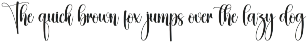 Sublimation | Script Font preview