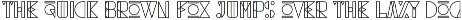 Foxnout - Space Display Font font preview