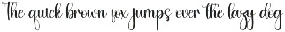 Smoothie | Script Font preview