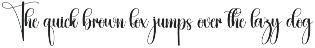 Gardening | Script Font preview