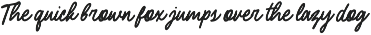 Steve Buck – Handwritten Script Font preview