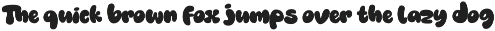 Bublis Funky Display font preview