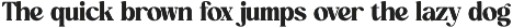 Quick Beach - Modern Retro Serif font preview