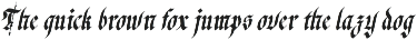 CS Lamia – Blackletter Font preview