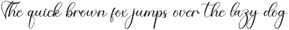 Second | Script Font preview