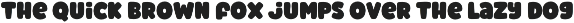 Fox Gavin: 4 font style preview