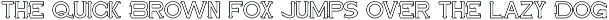 Arasaki Modern Futuristic Font preview