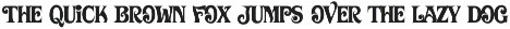 ZP DAFODIL - Art Nouveau Font preview