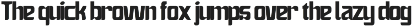 Bashful - Sans Condensed Font font preview
