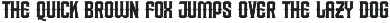 Chicago Display Sports Font preview