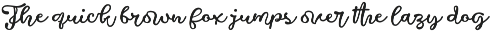 Sweet Croosh Script Font font preview