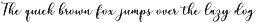 Hentak font preview