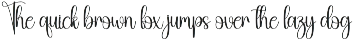 Sometimes | Script Font preview