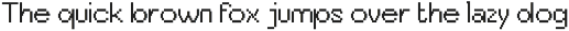 Bitend Geometric Edgy Y2K Pixel Font font preview