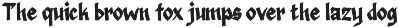 Menzo - Bold brush marker font preview