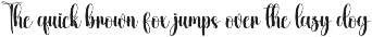 Creative | Script Font preview