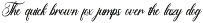 Bridgestown Script Font preview