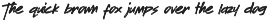 WAVE BLOCK - Marker Brush font preview
