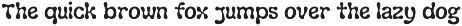Pintails Display Font preview