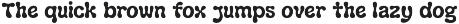 Pintails Display Font preview