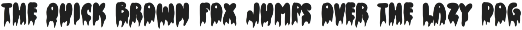 Retro Halloween Font preview