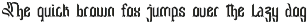 Trayfindor - Display Blackletter font preview